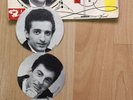 rare EP 45 t  LES CHAUSSETTES NOIRES 70 470 parce que tu sais dépliant languette