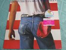 BRUCE SPRINGSTEEN (LP) BORN IN THE U.S.A.  [CBS ´84 HYPER STICKER *DUTCH VG+]