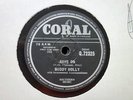 BUDDY HOLLY - Rave On / Take Your Time 78 rpm disc