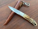 Koji Hara K.Hara Custom Knife Handle Stag From Japan Vintage