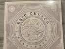 Eric Church Heart & Soul Red White Blue Splatter Collectors Box Set w/ Poster