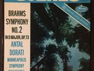 BRAHMS Symphony No. 2 DORATI - 1959 Mercury Living Presence Stereo LP - NM