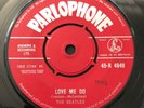 The Beatles: Love Me Do 1962 7” Original First release Red Parlophone Label