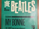 The Beatles Tony Sheridan My Bonnie 45 Picture Sleeve Pic PS VG+ Clean No Splits