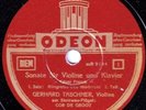 Taschner, de Groot. Franck (Violin sonata). Odeon O-50 535-8 (4). NM-, tm