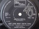 BRENDA HOLLOWAY Just Look What You've Done UK TAMLA 45 northern soul you've made