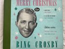 BING CROSBY Merry Christmas 1945 Decca A-550 10” White Christmas 4 record set 78