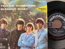 THE BEATLES YELLOW SUBMARINE / ELEANOR RIGBY ITALY ORIGINAL PARLOPHON 45rpm 1966