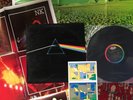 PINK FLOYD Dark Side of the Moon - Capitol Press GF LP w/ Posters & Stickers NM