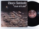 BLACK SABBATH Live At Last NEMS BS-001 LP VG+ ireland d
