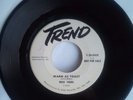 Russ Veers - SUPER RARE  Warm As Toast / The Answer, 1958 PROMO 45 (T-30-010X)