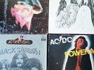 RAR - 4 LPs Hard rock - AC/DC, Aerosmith (rare Japan-Pressung), Black Sabbath