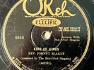 REV. JOHNNY BLAKEY OKEH  King of Kings/ Jesus Was Here On Business
