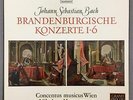 C748 Bach 6 Brandenburg Concertos Harnoncourt 2LP Telefunken 6.35043 DX Stereo