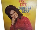 Loretta Lynn Fist City LP Decca Promotional Copy Country Western DL 4997 33 1/2