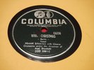 Frank Sinatra 78 RPM Columbia C6256 White Christmas Mighty Lak' a Rose EX 1945