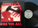 METALLICA KILL EM ALL ORIG 1983 MEGAFORCE 1st PRESS STERLING THRASH CLIFF BURTON