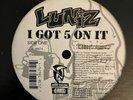 LUNIZ - I Got 5 On It /So Much Drama (1995) LP OG 12
