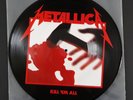 Metallica KILL 'EM ALL Picture Disc 1989 Issue LP 838 142-3