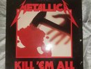 Metallica Kill 'Em All Vinyl Record LP 1983 Megaforce MRI 069 Sterling *See Info