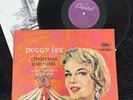 Peggy Lee – Christmas Carousel Vinyl LP INNER Capitol  T 1423 PLAY TESTED VG+/EX