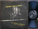GERRY MULLIGAN California Concerts LP PACIFIC JAZZ PJ 1201 DG MONO Zoot Sims