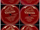 3x ENRICO CARUSO auf VICTROLA Schellackplatte 78rpm,   u.a. aus 