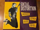 Social Distortion: Somewhere Between Heaven and Hell: 1992 Pressing--SEALED