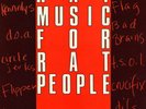 RAT MUSIC FOR RAT PEOPLE - Various - 1LP Vinyl 1982 Black - Free Shipping