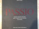 Arvo Pärt Passio Rare 1988 German Press LP Unplayed, NM Vinyl/VG+ Cover