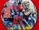 Iron Maiden  Picture Disc Record LP  Number of the beast EMCP 3400B