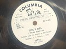 Rare Radio Station Promo Frank Sinatra London By Night / April in Paris 10