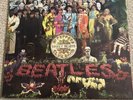 The Beatles - Sgt Peppers Lonely Hearts Club Band Vinyl LP 80s Press Card Ex/Ex