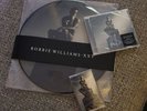 Robbie williams xxv 2lp picture discs with signed cd and Blue cassette