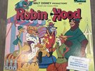 Rare 1973 Disneyland Records Robin Hood Story Book # 3810 Disney Vinyl LP