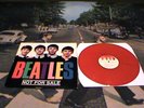 THE BEATLES NOT FOR SALE 1982 PRESSING EXCELLENT NEMS RECORDS ON RED VINYL