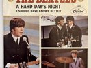 * BEATLES A Hard Day's Night US CAPITOL * RARE No Unart  EAST COAST IAM PS 45