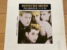 Depeche Mode The Singles 81-85 Vinyl - Very Rare Coloured Vinyl & Foiled Poster
