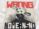 No Means No Wrong Vinyl LP very Rare 1st press Virus 77 Mint condition