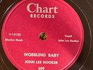 Chart 609 John Lee Hooker GOIN' SOUTH 78 rpm EE+/V Post-War Blues