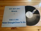 The Cure * CLOSE TO ME/Never Enough * BRAZIL PROMO 2801-468 Bon Jovi
