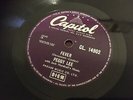 PEGGY LEE :  FEVER  /  YOU DON'T KNOW.  UK. 78.rpm (1958)