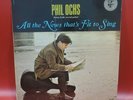 SIGNED Phil Ochs – All The News That's Fit To Sing - Elektra – EKL 269 AUTOGRAPH