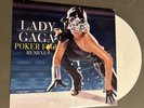 Lady Gaga Poker Face Dj White Shadow White Remix Vinyl 12 Inch Record Rare