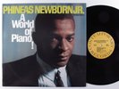 PHINEAS NEWBORN JR. A World Of Piano  CONTEMPORARY OJC-175 LP VG+ e