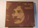 COFFRET  10 ans de jean ferrat  barclay    VINYLES 33T  