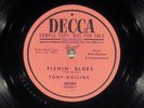 78 RPM - Tony Hollins w Sunnyland Slim, Decca 48300 