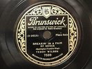 JAZZ TEDDY WILSON Breakin' In A Pair Of Shoes BRUNSWICK 7599  E+    Piano