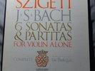 VANGUARD BG 627/9 Bach: Sonatas & Partitas for Solo Violin SZIGETI 3LP Set