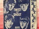 BEATLES 45.  Denmark ‘64. TWIST AND SHOUT.  BOYS.  ODEON Black SD5946. Mono. EX.